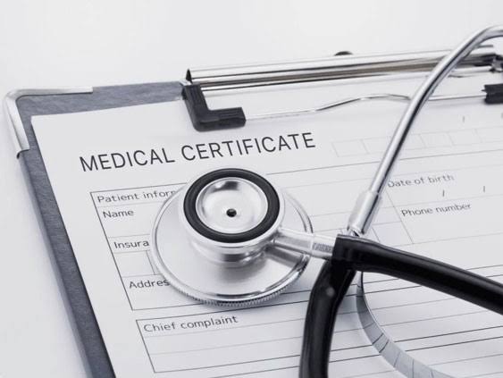 Medical Certificate